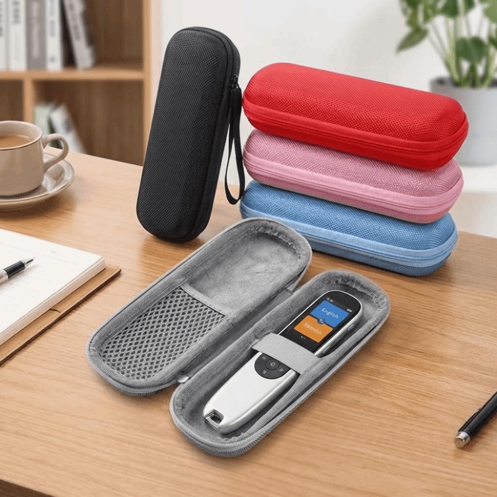 EVA Hard Shell Translator Pen Storage Bag Mesh Storage Translation Pen Box for Home