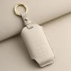 Customized Leather Car Key Cover Is Suitable for Handmade High-end Key Bag Shell Buckle Cowhide for Kia Commercial Vehicles