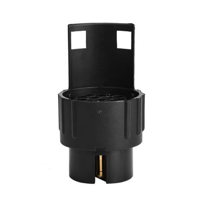 12V 7-polig auf 13-polig N&S Anhängersteckdosen-Adapter Stecker Konverter Verbinder für Anhänger Wohnwagen