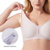 Women's Underwear Cross-Stitch Mesh Satin Finish Push-Up Full Cup Regular Bra