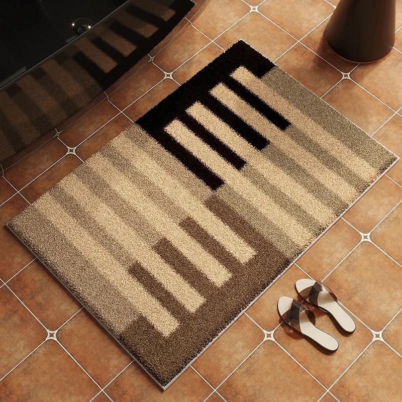 Antislip Absorberend Vintage Badmat Voor Badkamer Toilet Vuilafstotend Tapijt Woondecoratie 40x60cm15.7x23.6in