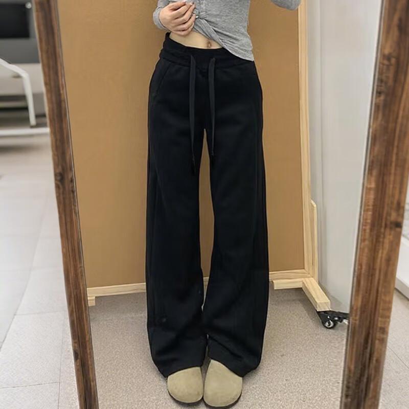 

FitonTon Women s High-Waisted Casual Pants M