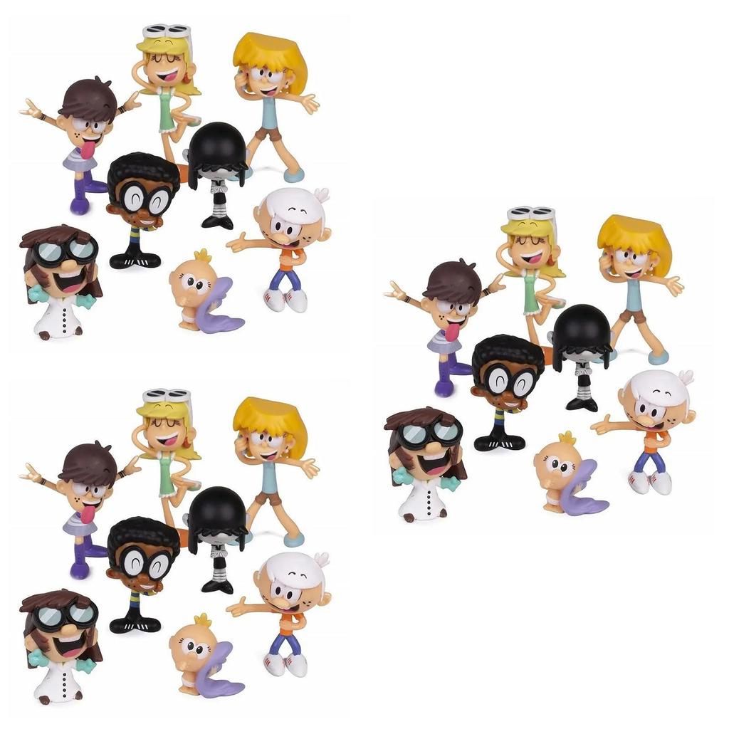 Die Loud House Figuren – perfekt für Sammler und Fans der Fernsehserie!