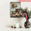 Metal Wall Art 2D Flat Watering Can and Hat Retro Farmhouse Decor for Living Room