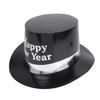 5Pcs Shiny Party Hats with Letter Print Lightweight Comfortable Wearable for New Year Eve Festivities Family Reunion Events