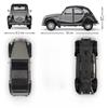 1/24 Scale WELLY Model Car Diecast  Dongfeng CITROEN 2CV 6 Charleston Classic Alloy Car Toy Vehicle Metal Toy Car for Kids Gift Collection
