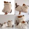 Cute Cat Plush Pillow With Embroidered Animal Design For Sofa Bed Decor And Gift