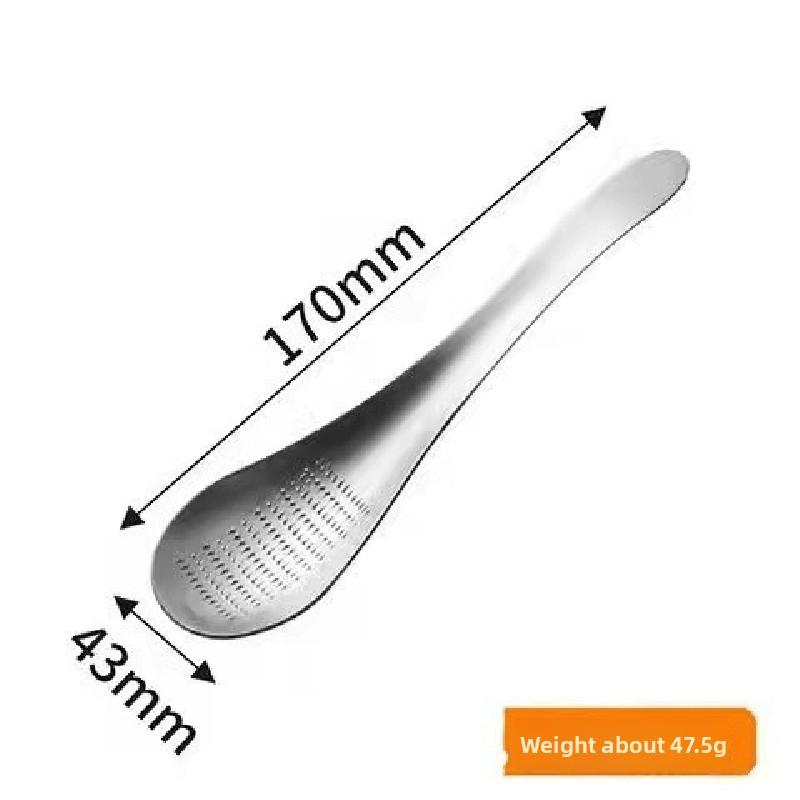 Household Spoon-Shaped Stainless Steel Ginger Grinder Manual Ginger Juice Garlic Paste Ginger Mincer Garlic Ginger Grinder 2-Pack