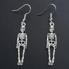 Ghost Skull Halloween Costume Accessories Hip Hop Ear Piercing Jewelry for Women