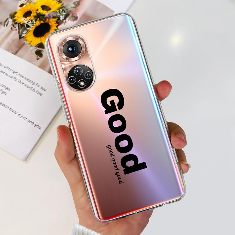 For Huawei Honor 50 Case NTH-AN00 New Fashion Painted Cover Soft Silicone Phone Case For Honor 50 Lite Honor50 Pro Fundas Bumper