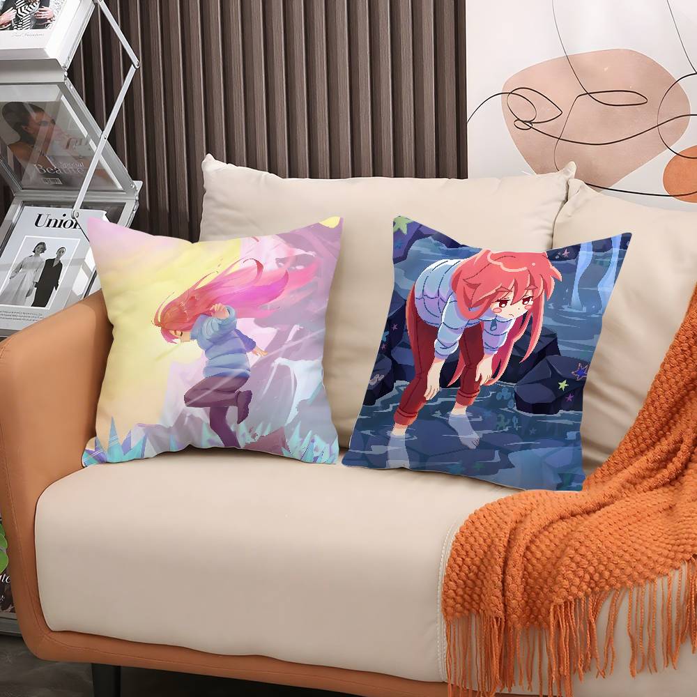 Cute C-CelesteS Game Funny Pillow Case Soft Plush Fabric Double Sided Print Decorative Home Living Room Gift Cushion
