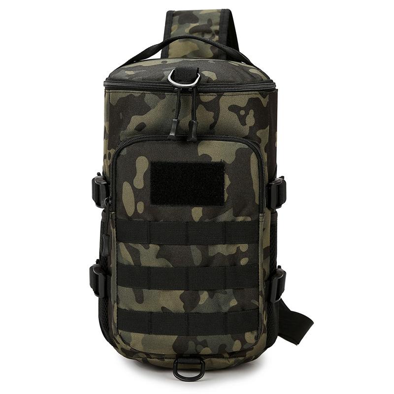 Tactical Climbing Chest Bag Men Hiking Camping Fishing Cycling Shoulder Crossbody Bag Sports Outdoor Travel Training Fanny Pack