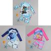 Toddler Cartoon Sun Protection Swimsuit With Quickdry Polyester For Water Sports
