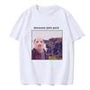 Women Funny Pig Tops Tshirt John Pork Is Calling Answer Call Phone Y2k Tee Shirt Gothic Hip Hop T-shirt Streetwear Clothes