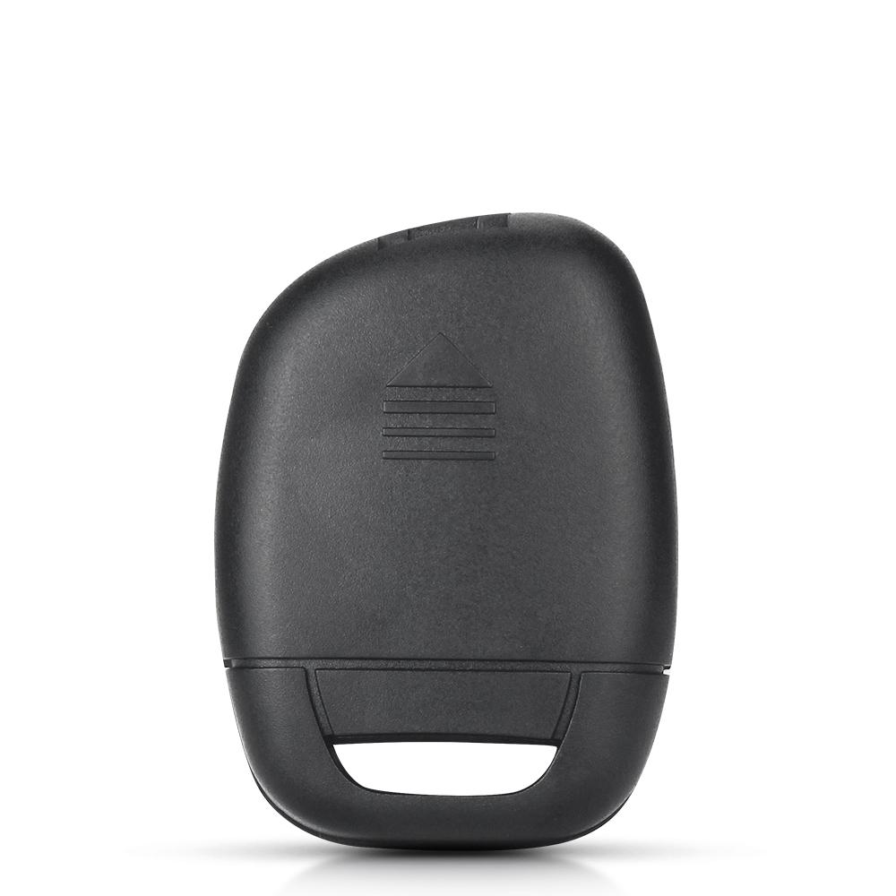 1 Botões Chaveiro Remoto Carro Carcaça Capa Estojo Para Renault Clio 2001-2008 Symbol 2011 Kangoo 2002-2004 Estojo de Entrada Sem Chave