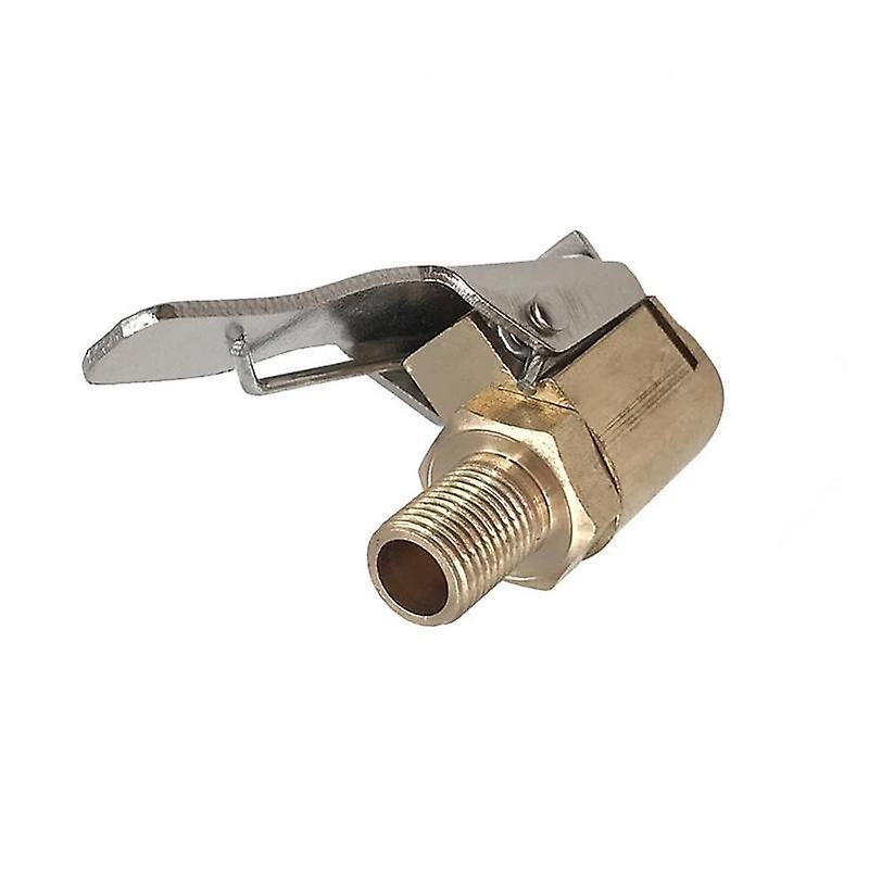 Car Air Pump Nozzle Adapter Truck Tire Inflator Valve Head Clip Connector