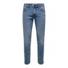 Only and Sons Mens Light Wash Slim Jeans