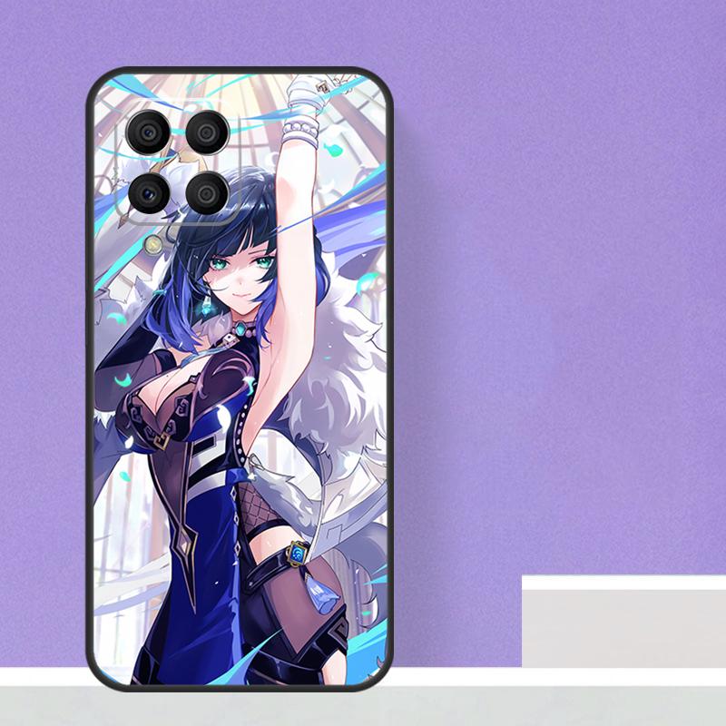 Genshin Impact Yelan Case For Samsung Galaxy M23 M20 M32 M52 M56 M16 M36 M54 M34 M14 M35 M55 M15 M11 M31 M13 M53