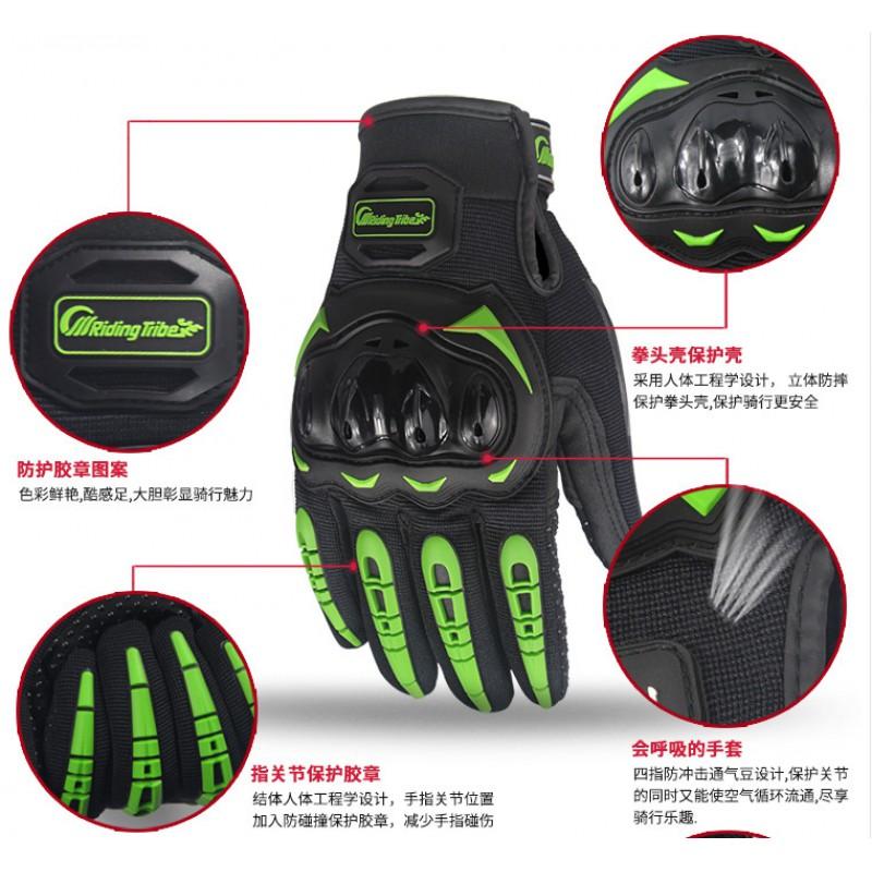 Motorcycle Riding Gloves Long Finger Protective Gear Summer Spring Cycling Safety Men Women Unisex
