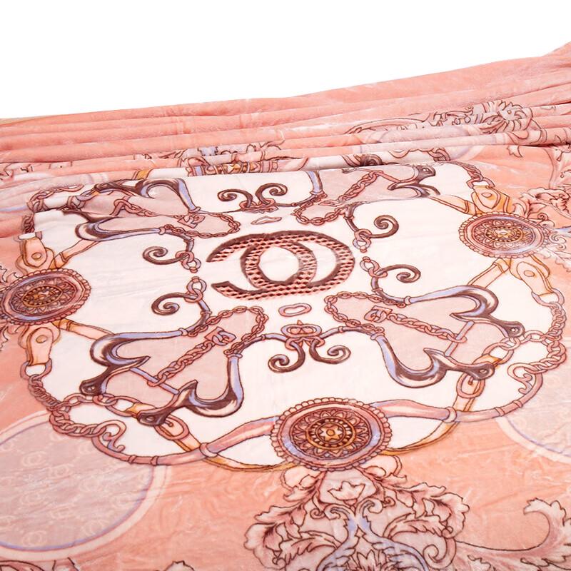 Hengyuanxiang Golden Mink Fleece Blanket