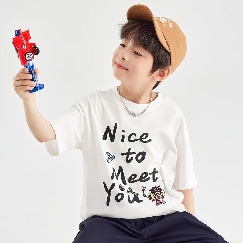 DuoDuoJia Boys' Cool & Breathable Cotton T-Shirt