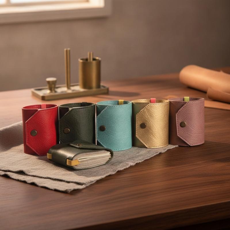 Leather Wallet Features A Cleverly Designed Card Holder For Easy And Quick Access To Cash And Cards.