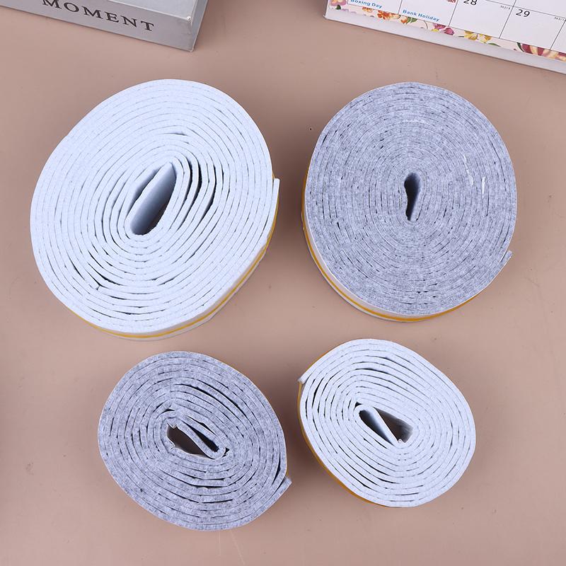 1 Rotolo Adesivo in Feltro per Finestre e Porte - Nastro Anti-Condensa, -Tamponi in Feltro, Facile da Installare/Rimuovere