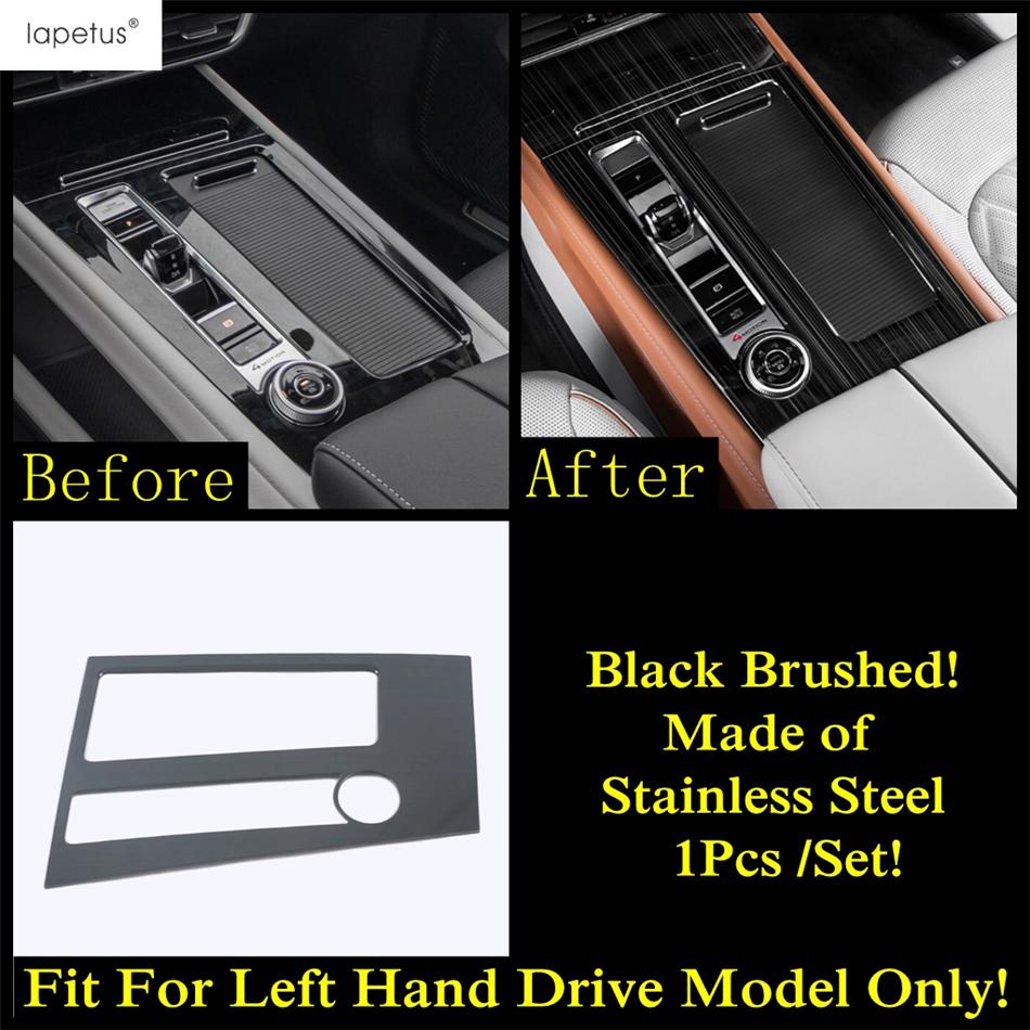 Window Lift AC Air Vent Head Lamp Gear Panel Cover Trim For VW Volkswagen Atlas / Teramont   Stainless Steel Accessories