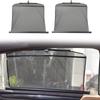 Car Light Heat UV Easy Car Window UV Set of 2 for Rear Kwak's Sunshade, In-Car Sunscreen, Blocking, Blocking, Protection, Installation, Curtains,
