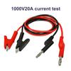 1Pair Double End Test Lead Wire Electrical Voltage 4Mm Banana Plug Alligator Clip 20A Multimeter Diy Test Wires