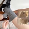 Women's Mid-calf Socks, Sweat-absorbing and Odor-proof Pure Cotton Socks, Breathable and Anti-pilling Pile Socks, Embroidered Versatile Socks