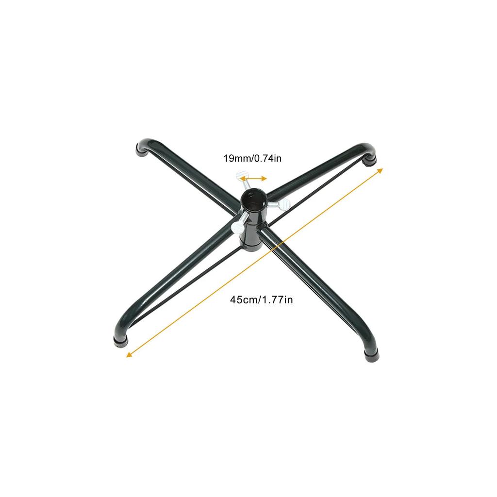 High Quality New Practical Xmas Tree Bracket Shelf Support Tree Stands 30/35/40/45/50/60cm Christmas Decoration