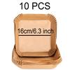 Large Air Fryer Disposable Paper Liner 23cm Non-stick Airfryer Parchment Special Baking Paper for 3-10QT Cooking/Steaming Basket