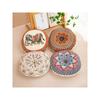Bohemian Style Soft Round Cushion, Suitable for Living Rooms, Offices, and Gaming Chairs.