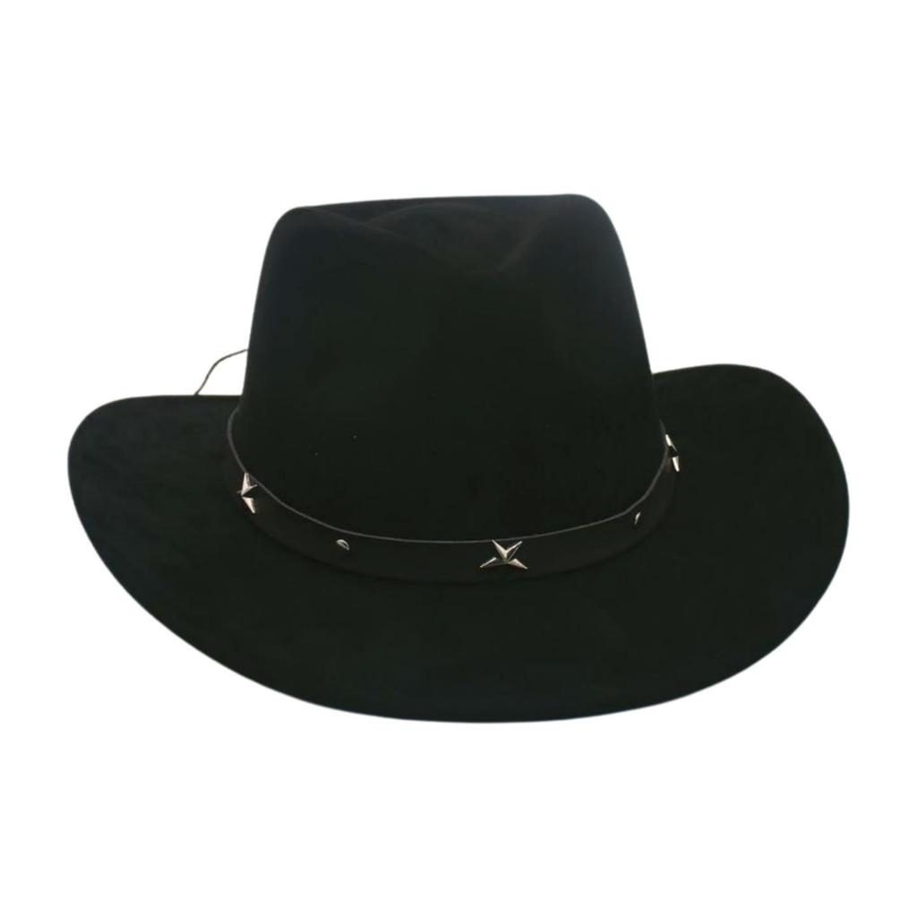 French Premium Top Hat Suede Four Seasons Sunscreen Sun Hat Western Cowboy Hat