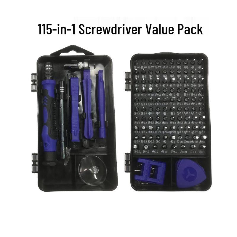 115-in-1 Precision Screwdriver Set for Mobile and Computer Repair