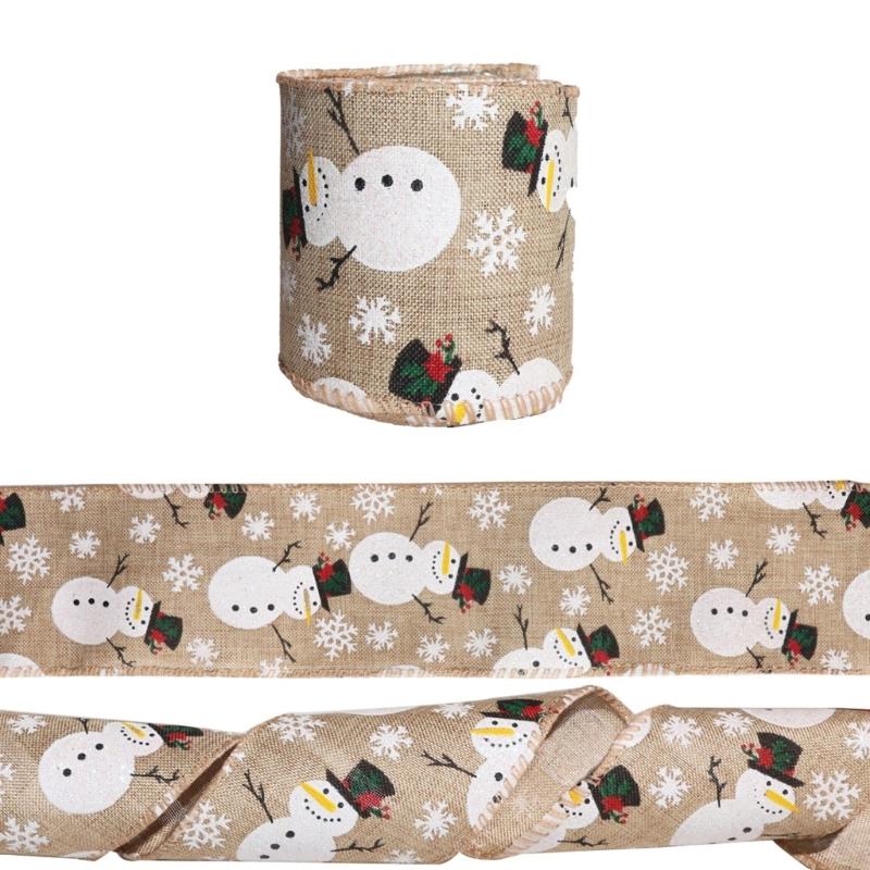 

Natural Textured Grass Encouraged Ribbon For Christmas Gift Wrapping And Environmental Friendly DIY Projects 5 meters