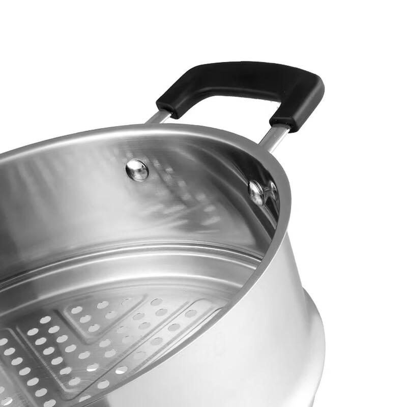 ASD 304 Stainless Steel 2-Layer Steamer Pot