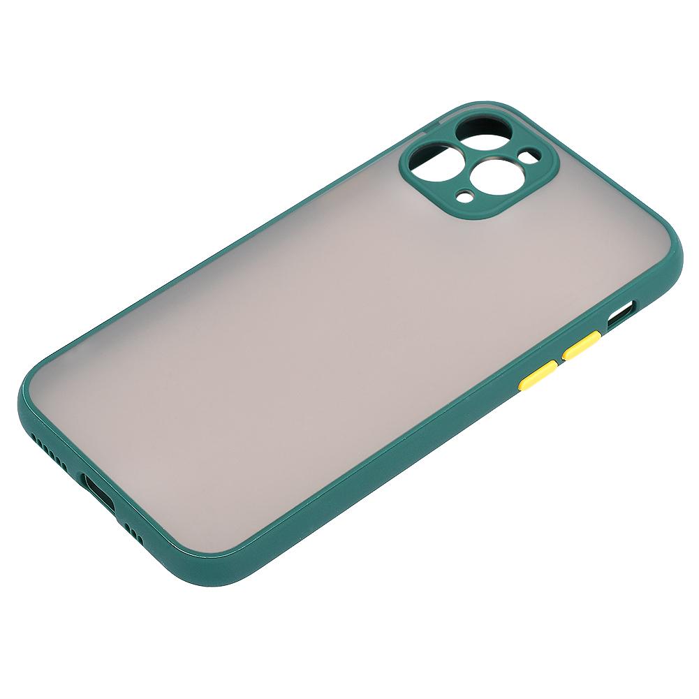 2PCS Cover Phone Case  Frosted Texture Translucent Anti Drop Colorful Keys for IOS 11 Pro(Phone Case for IOS 11 Pro )