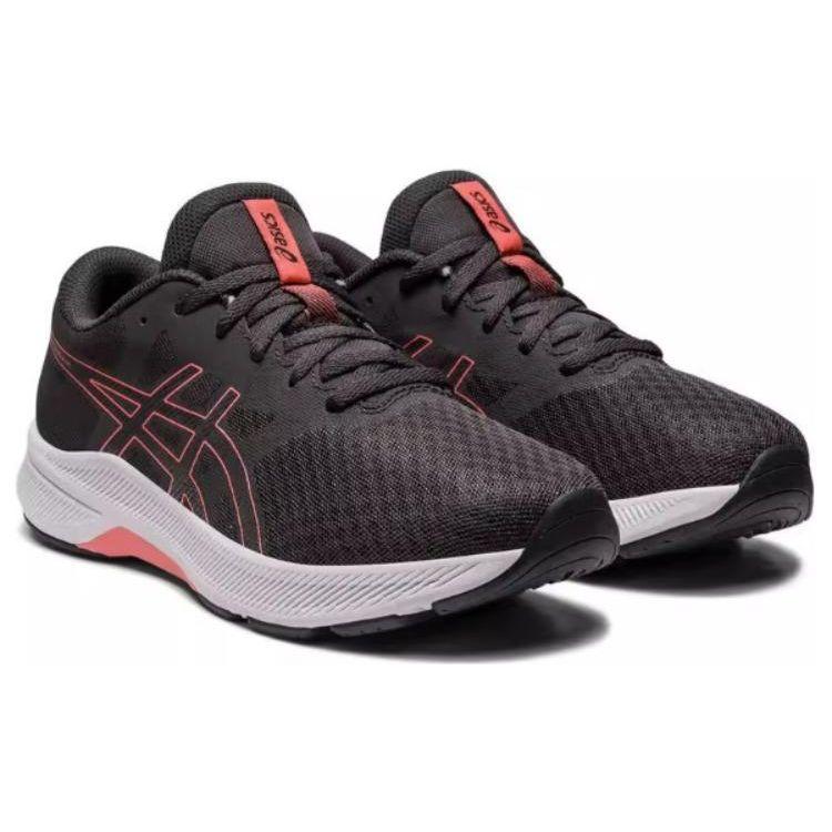 Asics Lazerbeam Avante Lightweight Breathable Running Shoes Kids Sneaker Gray Pink 1154A151-020