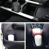 Cubo de basura para coche, cubo de basura de silicona, soporte para estuche de basura, organizador automático, caja de almacenamiento