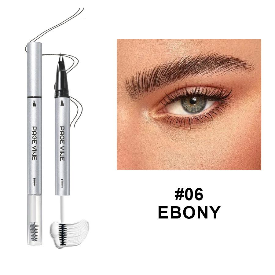 1PC Explosive Makeup Waterproof and Sweat-proof High Quality Durable Eyebrow Pencil Eyebrow Crayon Brush