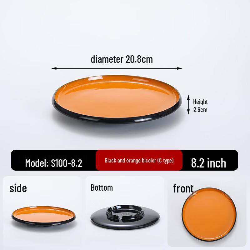 Commercial Melamine Buffet Serving Plate