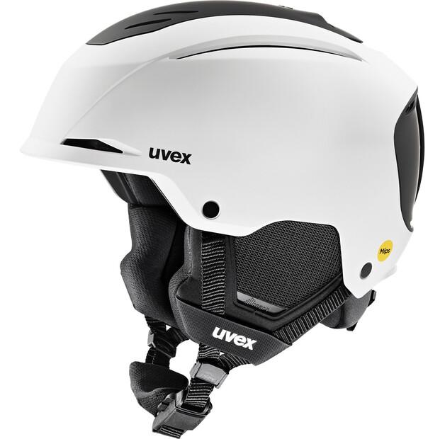 Шлем защитный uvex Resolution Mips White/BlackMatt серый