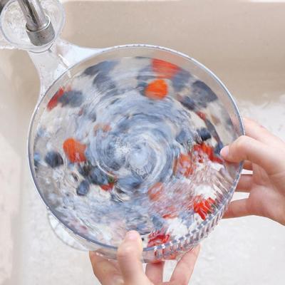 Automatic Fruit Washer Automatic Washing Bowl With Strainer Vegetable Rinser Container Berries Washer Automatic Washer Bowl