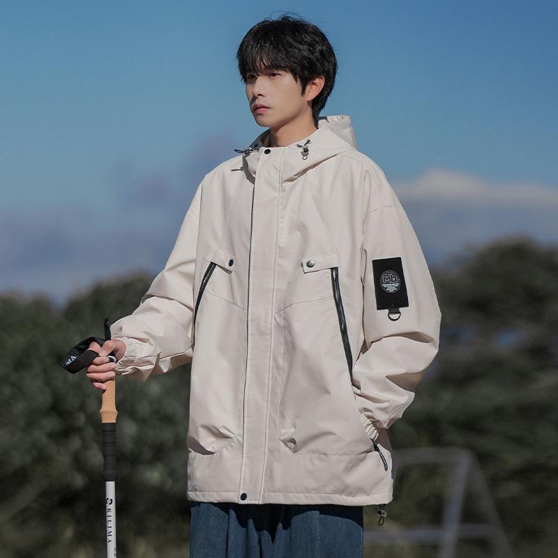 American Soft Shell Jacket Men's Spring and Autumn Outdoor Windproof Work Jacket