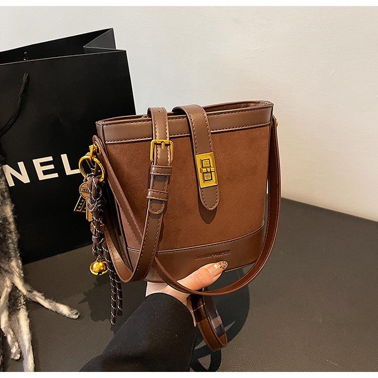 Bags Women's Handbags Niche Design 2025 Fashion Bucket Bags Leopard Print Series Portable Shoulder