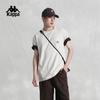 Kappa Short Sleeved Men's Summer Pure Cotton Sports Casual T-shirt with Simple Half Sleeves