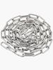 304 Stainless Steel Chain: Long & Short Links for Clothesline, Pet Chain, Swing, Guardrail, Lifting, and Chandelier.