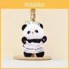 Panda Plush Keychain Pendant With Wearing A Gauze Skirt With A Bow Design